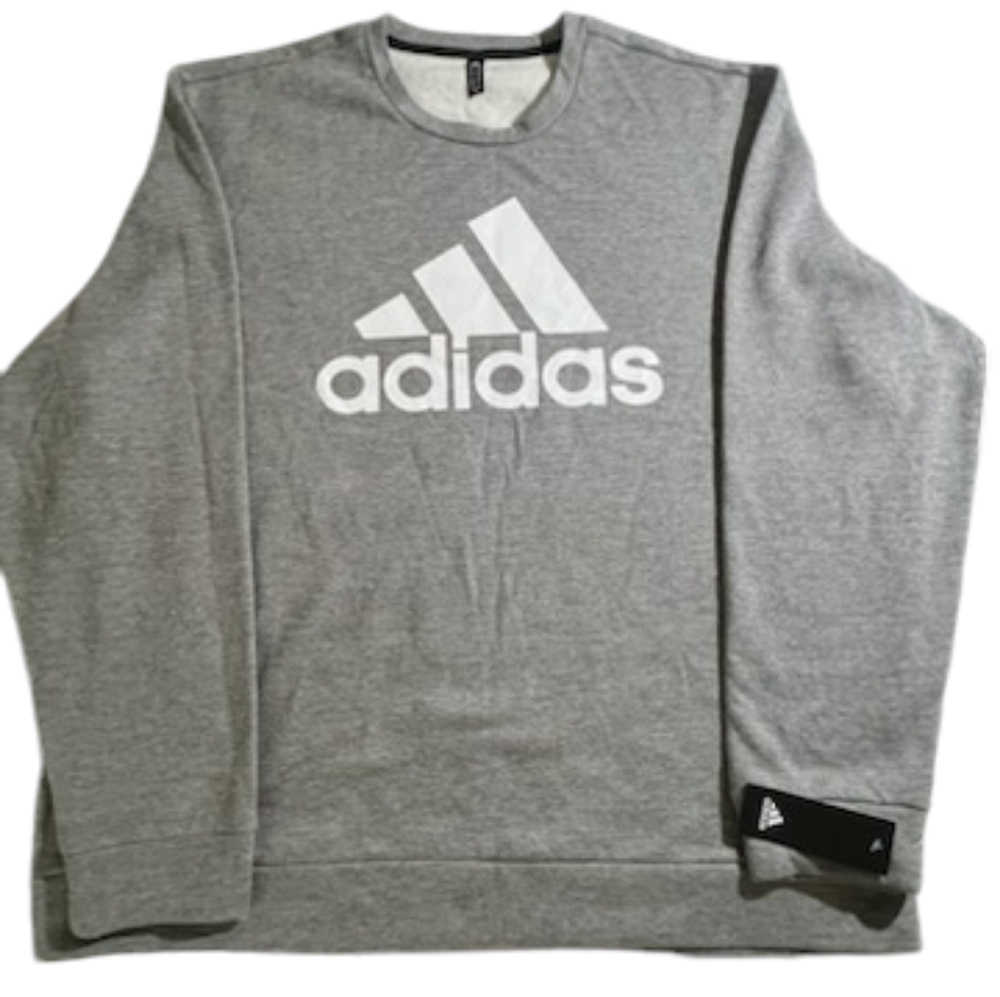 adidas Men's Essentials Fleece Big Logo Sweatshirt - Picture 3 of 6
